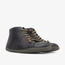 Camper Black Ankle Boots Mens - Peu Online Ireland | IBYGF6412